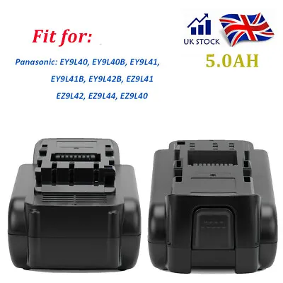 2pcs 14.4V Battery For Panasonic 5000mAh Li-ion EY9L40 EY9L40B EY9L42B EY9L41 • £56.95
