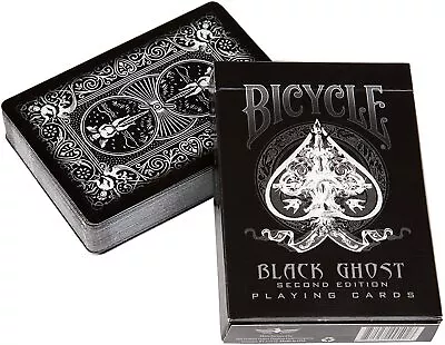 Bicycle Ellusionist (Bicycle Cards) Trump Ghost Ghost Black Black 2nd Edition • $12.95