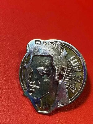 Elvis Presley 77-97 NEW  Silver Lapel Badge Pin Music Memorabilia • $8.50