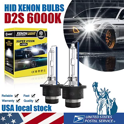2PCS D2S 6000k HID Xenon Bulbs Factory Headlight HID OEM Replace Philips & Osram • $17.49