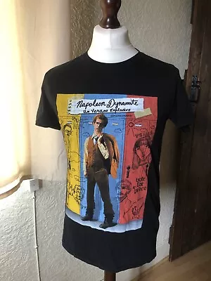 RARE Napoleon Dynamite T Shirt Size Medium M Black 20th Century Movie Official • £20