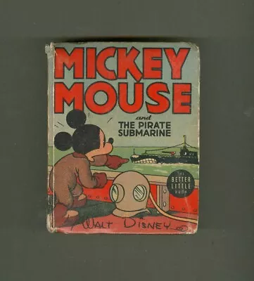 Mickey Mouse And The Pirate Submarine #1463 GD 2.0 1939 Low Grade • $8.30