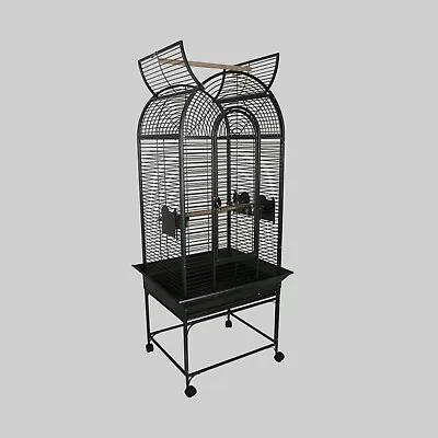 Large Metal Parrot Pet Cage Bird Cage With Wheels • $259