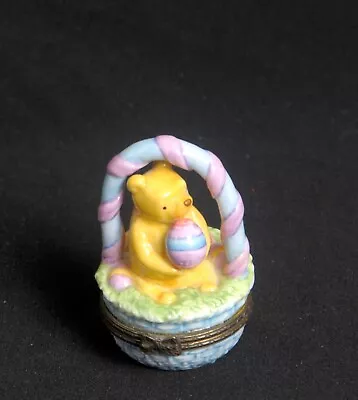 Disney Winnie The Pooh Easter Basket Trinket Box Midwest Cannon Falls Design • $19.95