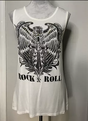 ROCK & ROLL  WOMENS  MUSCLE TANK -item 0008 • $11