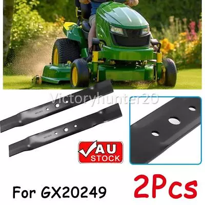 2 X Standard Bar Blades For Selected 54  BIGDOG Zero Turn RIDE-ON MOWERS GX20249 • $25.93