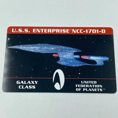 £3.99 • Buy Star Trek Next Generation • USS Enterprise NCC-1701-D Card • Cosplay • Licensed