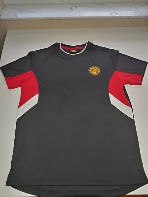 Manchester United Men's Large Black Short Sleeve Official Merch Tee • $11.99