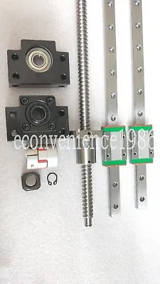 2 X MGN12--500 Mm Miniature Linear Rail&RM1204--500mm Ballscrew &BF10/BK10 Kit • $87.12