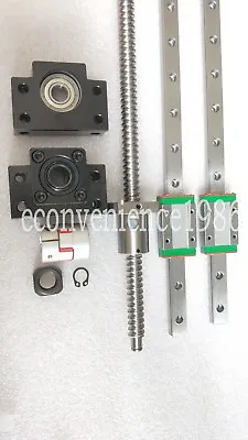 4 X MGN12--506 Mm Miniature Linear Rail& 2RM1204--570mm Ballscrew &BF10/BK10 Kit • $193.60