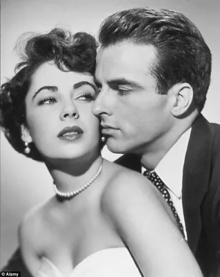 Montgomery Clift Elizabeth Taylor Portrait In Photo Poster Framing Print 8 X 10 • $12.97