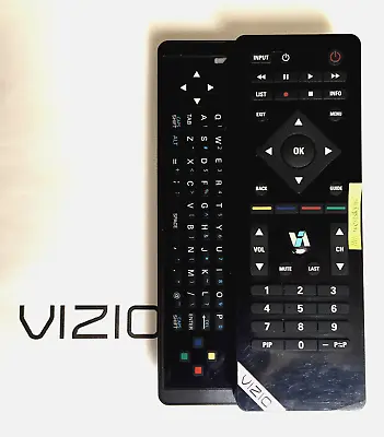 Original Vizio 3d Bluetooth Slide Opern Keyboard Tv Remote • $69.97