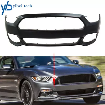 Front Bumper Cover Primed For 2015/2016/2017 Ford Mustang Except Shelby Model • $115.81