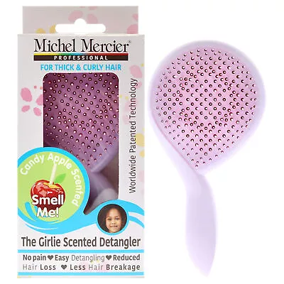 The Girlie Brush Thick&Curly Hair-Purple-Pink By Michel Mercier For Women - 1 Pc • $12.77