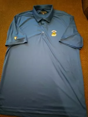 Merion Golf Club Curtis Cup 2022 Levelwear Golf Shirt Men's L EXCELLENT • $30