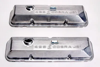 Ford 428 Super Cobra Jet  Snake  Die Cast Valve Covers C9ZZ-6582-B • $272.95