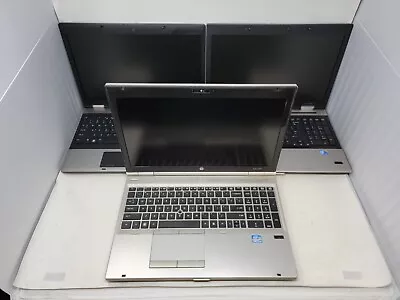 Lot Of 3 HP ProBook/EliteBook | Unknown I5/i7 | 6GB RAM | No HDD | *PARTS ONLY* • $39.95