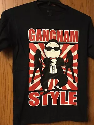 Gangnam Style - Black Shirt - Adult S.   • $35