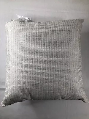 NWT Echo Design Bedding Juneau Square Cotton Decorative Pillow 18  Ivory • $25.99