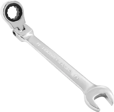 14Mm Flex-Head Ratcheting Wrench Professional Metric Ratchet Wrench Combination • $17.99