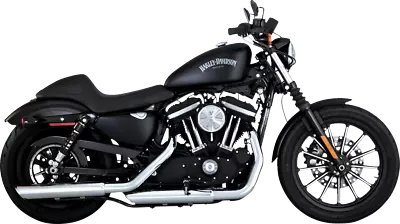 Vance & Hines Twin Slash 3  Slip On Mufflers Fits 2014-2022 Harley Sportster XL • $749.99