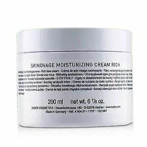 Babor Skinovage Moisturizing Cream Rich - Creme Riche Hydratante 200ml • $133.75