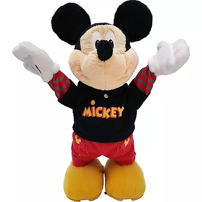 Mickey Mouse Dance Star Toy Plush BROKEN NOT WORKING SPARES REPAIRS Fisher Price • £14.99