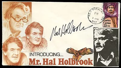 Hal Holbrook D2021 Signed Autograph Postal Cover Actor Mark Twain Tonight! BAS • $39.60