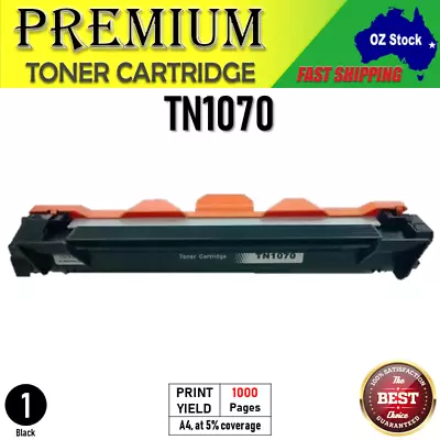 Compatible TN1070 Toner For Brother HL-1110 DCP-1510 MFC-1810 HL-1210W • $18.50