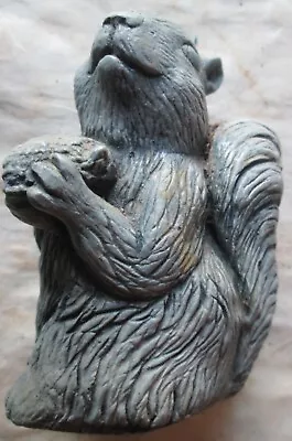 Decorative Squirrel Figurine Handcrafted From Mt. St. Helens  Volcano Ash Used • $7