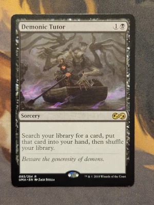 $41.99 • Buy 1x Demonic Tutor - Ultimate Masters Rare MTG LP