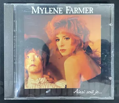 1988 Mylene Farmer Ainsi Soit Je Germany 10 Tracks CD Silver Ring Edition • $59.99