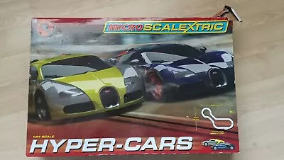 Scaletrix 1:64 Hyper Cars Boxed And Working With All Items Included • £5