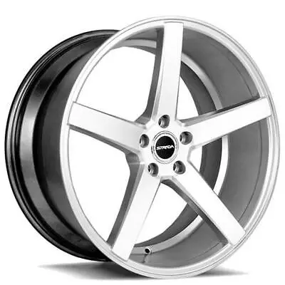 (4) 22  Strada Wheels Perfetto Silver Machined Rims(B45) • $1305