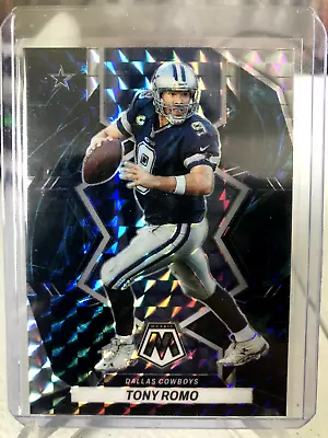 $7.50 • Buy 2022 Panini Mosaic Tony Romo #221 Genesis Prizm SP