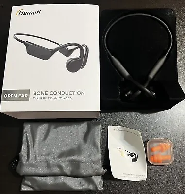 Hamuti Bone Conduction Motion  Headphones Charger Missing Tested Works Good/ Z • $22.99