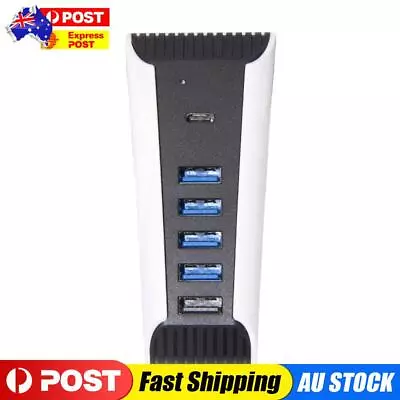 5 Port USB Hub Splitter Extension High Speed Adapter Converter For PlayStation 5 • $20.69