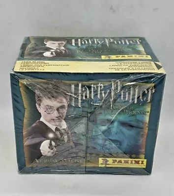 Panini Harry Potter And The Order Of The Phoenix Sticker Box (50 Packs) • $49.99