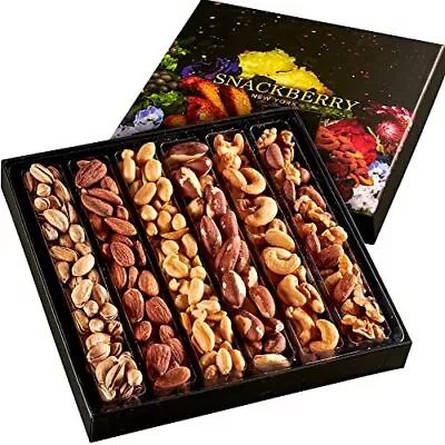 Nuts Gift Basket Gourmet Snack Boxin Elegant Box Gift Set For Mothers Day... • $20.76