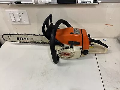 Stihl 024AV Red Lever Chainsaw 16  Bar West Germany Made Runs Great All Original • $250