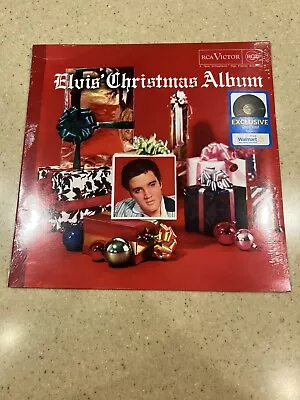 Elvis Presley  Elvis Christmas Album   Walmart Exclusive Green Vinyl - Creased • $21.50