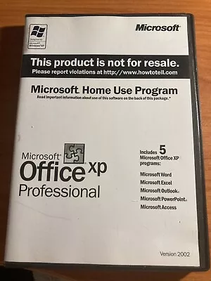 Microsoft Office XP Professional And Small Business CDs • $14