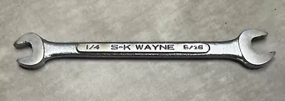 S-k Wayne  1/4 X 5/16 Open Wrench # 0-810 Usa Shipping Only • $9.99