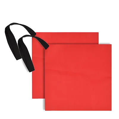 2pcs Kayak Tow Flags Red Safety Hooked Kayak Flag For Boat Canoe Trailer K9I3 • £5.93