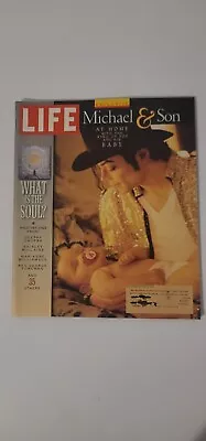 Life Magazine Michael & Son At Home December 1997 Michael Jackson • $10.98