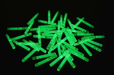 $12.95 • Buy DirectGlow 100ct 1.5 Inch Green Mini Glow Sticks Bulk Party Supply Pack 