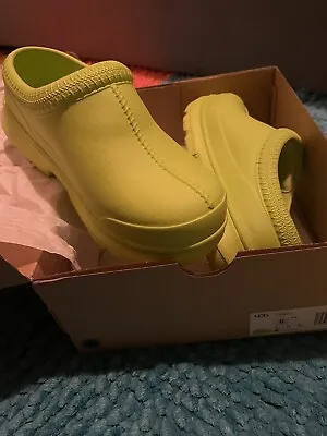 Women's Shoes UGG TASMAN X Waterproof Slip On Clog Rain Boots 1125730 Green • $20