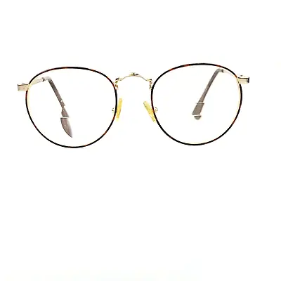 American Optical AO Safety Glasses FRAMES ONLY Vintage Round Tortoise Gold • $51.29