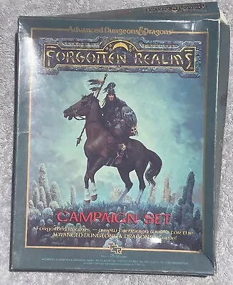 AD&D 1st Ed Forgotten Realms Campaign Set Boxed Edition 1987 TSR • $85