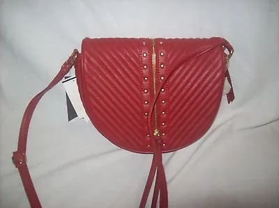 R & Em Zippy Crossbody Purse - RED -NWT • $32.17